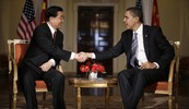 Kineski predsjednik Hu Jintao i američki predsjednik Barack Obama u Londonu: prema američkim medijima, te će dvije zemlje biti jedine velesile u bliskoj budućnosti