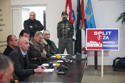 Splitski branitelji pružili su potporu zagrebačkom gradonačelniku (Foto: Mario Strmotić)