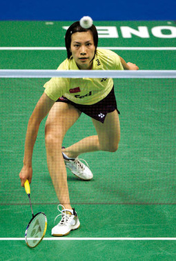 Xie Xingfang (Kina) Najbolja kineska igračica badmintona i osvajačica zlatne medalje na SP-u u Madridu 2006.