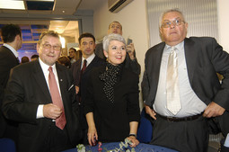 Partijska vrhuška: Vlado Šeks, Darko Milinović, Jadranka Kosor i barba Luka Bebić