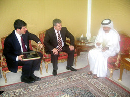Gligor Tašković je tijekom ovogodišnje turneje posjetio i energentima bogati Katar
