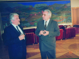 Vasilije Jordan - na slici s Franjom Tuđmanom