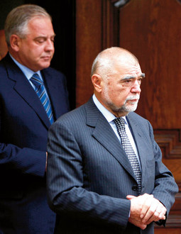 Predsjednik Mesić i bivši premijer Sanader
