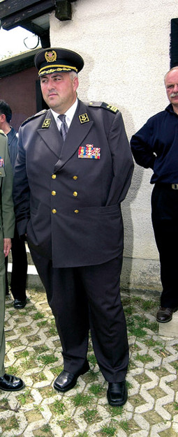 IVAN KORADE (desno), 2005. s Mladenom Markačem, protiv kojeg se već vodi proces zbog akcije 'Oluja