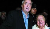 Nestor Kirchner s majkom Marijom Ostoich