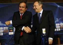 Michel Platini i Florentino Perez