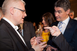 Ivo Josipović i Zoran Milanović (Foto: Grgo Jelavić/PIXSELL)