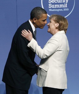 Barack Obama i Angela Merkel