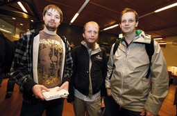 OSNIVAČI Pirate Baya Frederik Neij, Gottfrid Svartholm i Peter Sunde dobili su po godinu dana zatvora