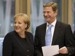 Angela Merkel i Guido Westerwelle
