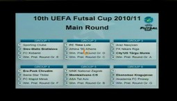 Nacional je uvršten u skupinu 5 glavne runde UEFA Futsal Cupa