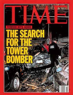 Osamini ljudi 26. veljače 1993. godine aktivirali su snažnu autobombu, skrivenu u kombiju koji su parkirali u javnoj garaži World Trade Centera, došlo je do požara, no izbjegnuta je katastrofa 
