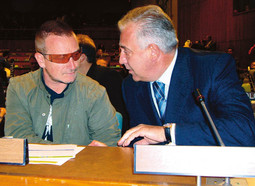 Ivo Sanader i Bono Vox