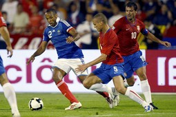 Thierry Henry na utakmici Francuske i Srbije u Beogradu