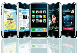 MOBITEL I RAČUNALO Novi iPhone sadrži brojne aplikacije (u sredini) kao što su GPS, internetski preglednik, videoplayer i mobilni telefon