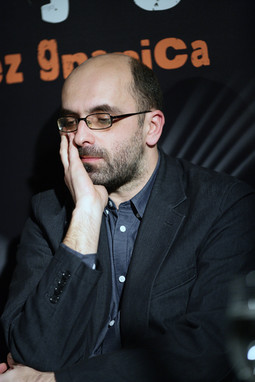 Ivica Đikić na predstavljanju romana 'Sanjao sam slonove' (foto: Oleg Moskaljov)