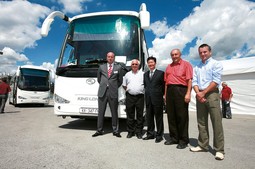ČELNICI TVRTKE EURO BUS, glavnog zastupnika King Long autobusa u Hrvatskoj
