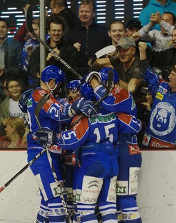 Hokejaši KHL Medveščak Zagreba
