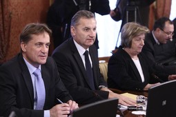 Ministri Božidar Kalmeta i Đuro Popijač
