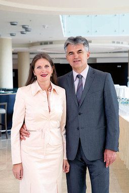 Milomir Ninkovic and his wife