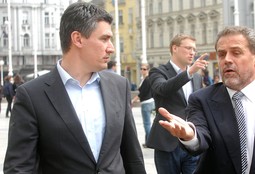 Zoran Milanović i Milan Bandić 