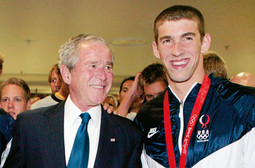 S PREDSJEDNIKOM SAD-a Georgeom Bushom u Pekingu