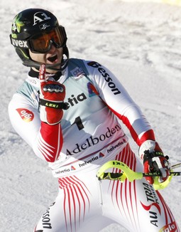 Reinfried Herbst startao je utrku kao prvi, a i na kraju je završio na prvom mjestu slaloma u Adelbodenu