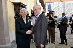 Jadranka Kosor i Herman van Rompuy, predsjednik Europskog vijeća
