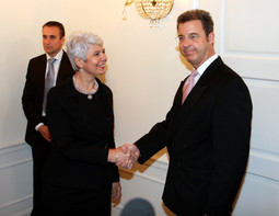Haaški tužitelj Serge Brammertz sa premijerkom Jadrankom Kosor