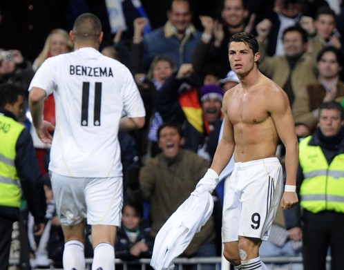 Karim Benzema i Cristiano Ronaldo upisali su se u listu strijelaca protiv Almerije