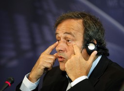 Predsjednik Uefe Michele Platini