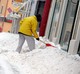 Novi snijeg izazvao je potpuni kolaps u gradu i cijeloj Šibensko-kninskoj županiji. Photo: Hrvoje Jelavić/PIXSELL