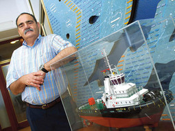 ANTE MARAS Njegova tvrtka Jadranski pomorski servis sve
donedavno obavljala je većinu razvoznih poslova za Inu