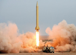 Shahab-3, iranska dalekometna raketa iz jedinice u sastavu Revolucionarne garde