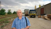 DRAGAN STOJANOVIĆ, vlasnik Eurošpeda, uz Končarov transformator koji mu Žarko Kosović iz tvrtke 'Bora Kečić' mjesecima ne da pretovariti jer taj posao zahtijeva za  sebe