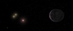 Ilustracija planeta GJ 667Cc; foto: Carnegie Institution for Science
