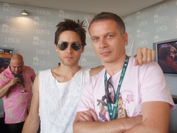 NOVINAR NACIONALA DEAN SINOVČIĆ 
ekskluzivno je razgovarao s Jaredom Letom u povodu njegova nastupa 10. lipnja na zagrebačkom Mars festivalu