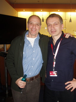 Eric Schlosser, književnik i borac za zdravu hranu, sa Deanom Sinovčićem