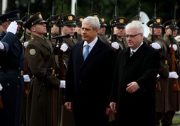 Boris Tadić i Ivo Josipović (Foto: Boris Šćitar/PIXSELL)
