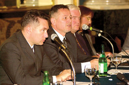 Kovačević i Vidović  2001. kad su pokretali mirovinsku reformu