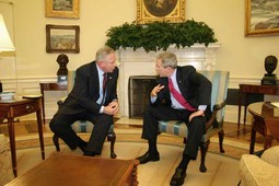 Bilateralni odnosi Hrvatske i SAD-a nikad nisu bili bolji, što dokazuje posjet premijera Sanadera američkom predsjedniku Bushu
