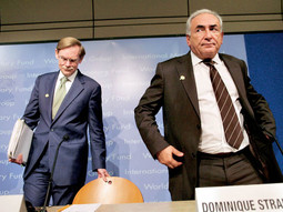 Robert Zoellick i Dominique Strauss-Kahn
