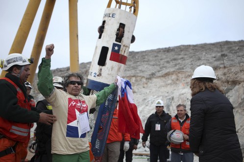 63-godišnji Mario Gomez, najstariji je od rudara koji su bili zatrpani u rudniku (Foto: Reuters)