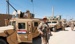 AMERIČKA POMOĆ
Hrvatska je od SAD-a
dobila 30 Humveeja za
upotrebu u Afganistanu, a nedavno i još sedam
komada za obuku u
Hrvatskoj