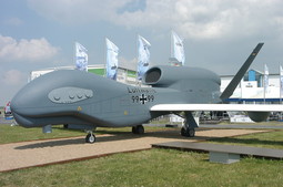 RQ-4A Global hawk, letjelica budućnosti bez posade, predstavljenja je u Berlinu kao zajednički američko-njemački projekt