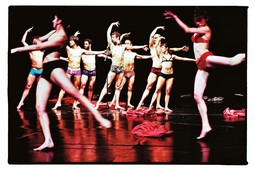 Komad 'Izvan konteksta, za Pinu' odaje počast velikoj
koreografkinji Pini Bausch; devet plesača
u crvenim haljama
započinje svečani obred, sve na žestoku
glazbu Amy Winehouse i Jamesa
Browna