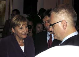 NJEMAČKA KANCELARKA Angela Merkel s predsjednikom se susrela nakratko