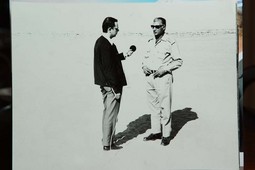 Na Sinaju u prosincu 1973. s generalom egipatske vojske