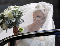 Zara Phillips, konjička natjecateljica, udala se u subotu za ragbijašku zvijezdu Mikea Tindalla