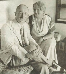 Eduard Beneš i njegova žena